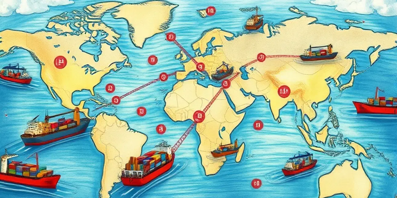 Global supply chains adapt to geopolitical tensions