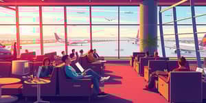 Upgrade to premium cards for airport lounge access