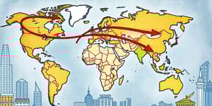 Global capital flows shift in response to policy updates