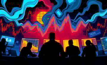 Stock market volatility spikes on earnings surprises