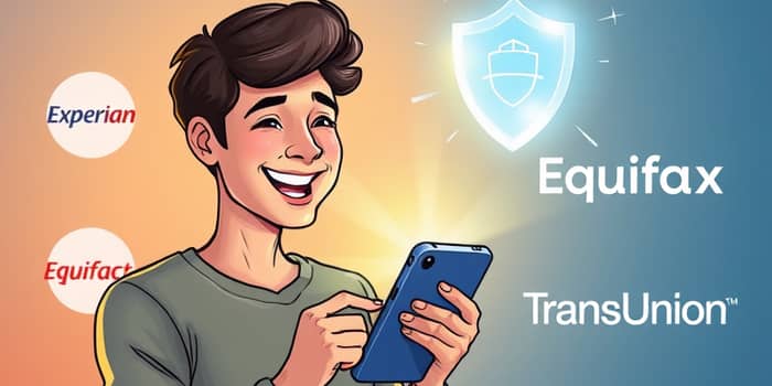 Access free credit monitoring through your issuer