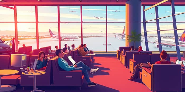 Upgrade to premium cards for airport lounge access