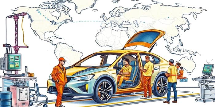 Auto industry rebounds as chip shortages subside