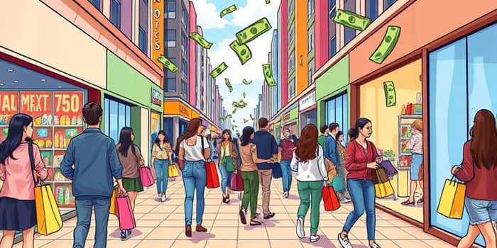 Retail sales surge after stimulus checks reach consumers