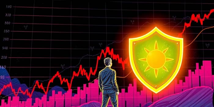 Set stop-loss orders to guard against sharp declines