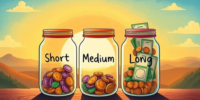Use bucket strategies for layered financial goals