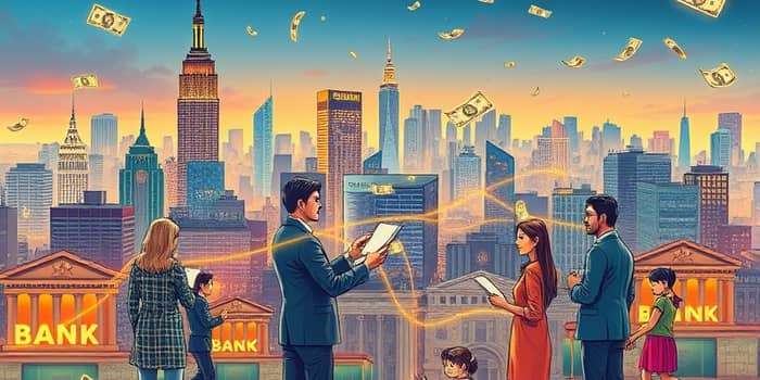 Financial sector rebounds on lending volume growth