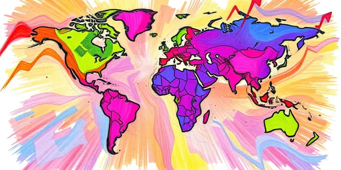 Global equities diverge amid currency volatility